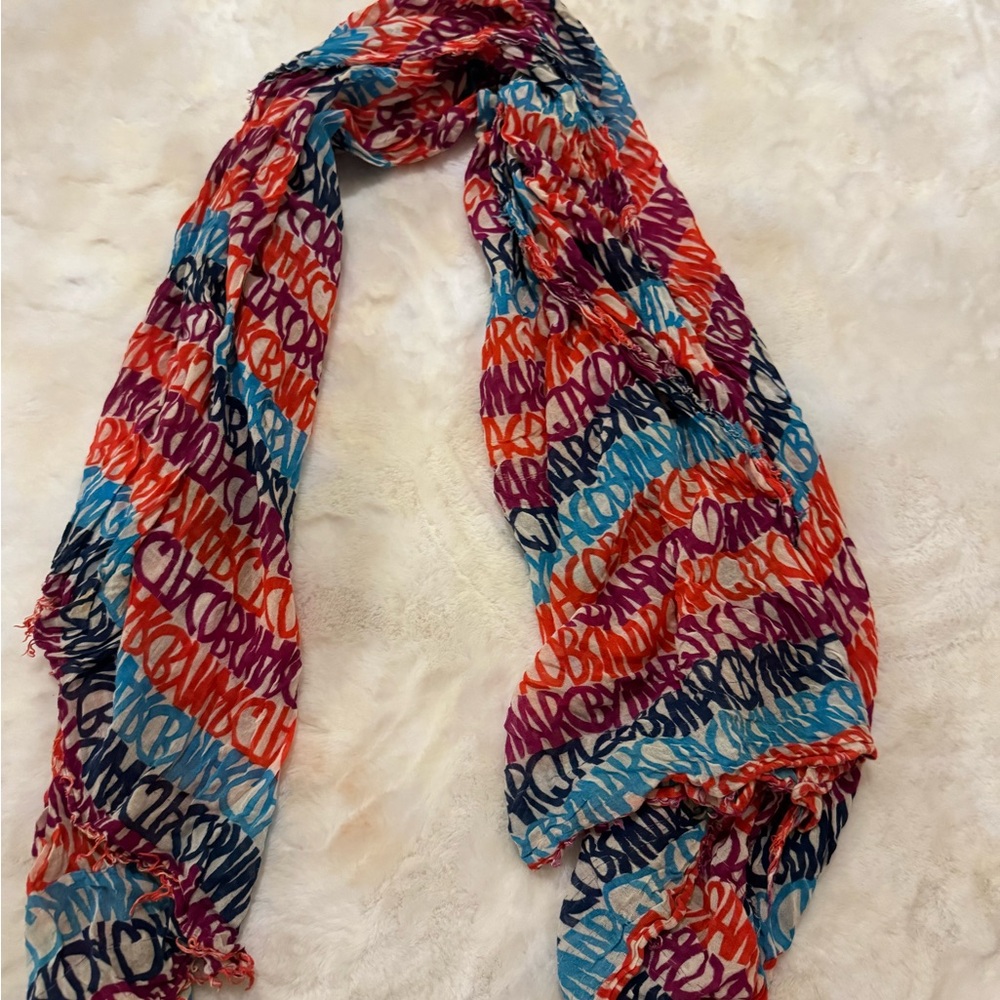 Marc Jacobs Multicolor Textured Scarf